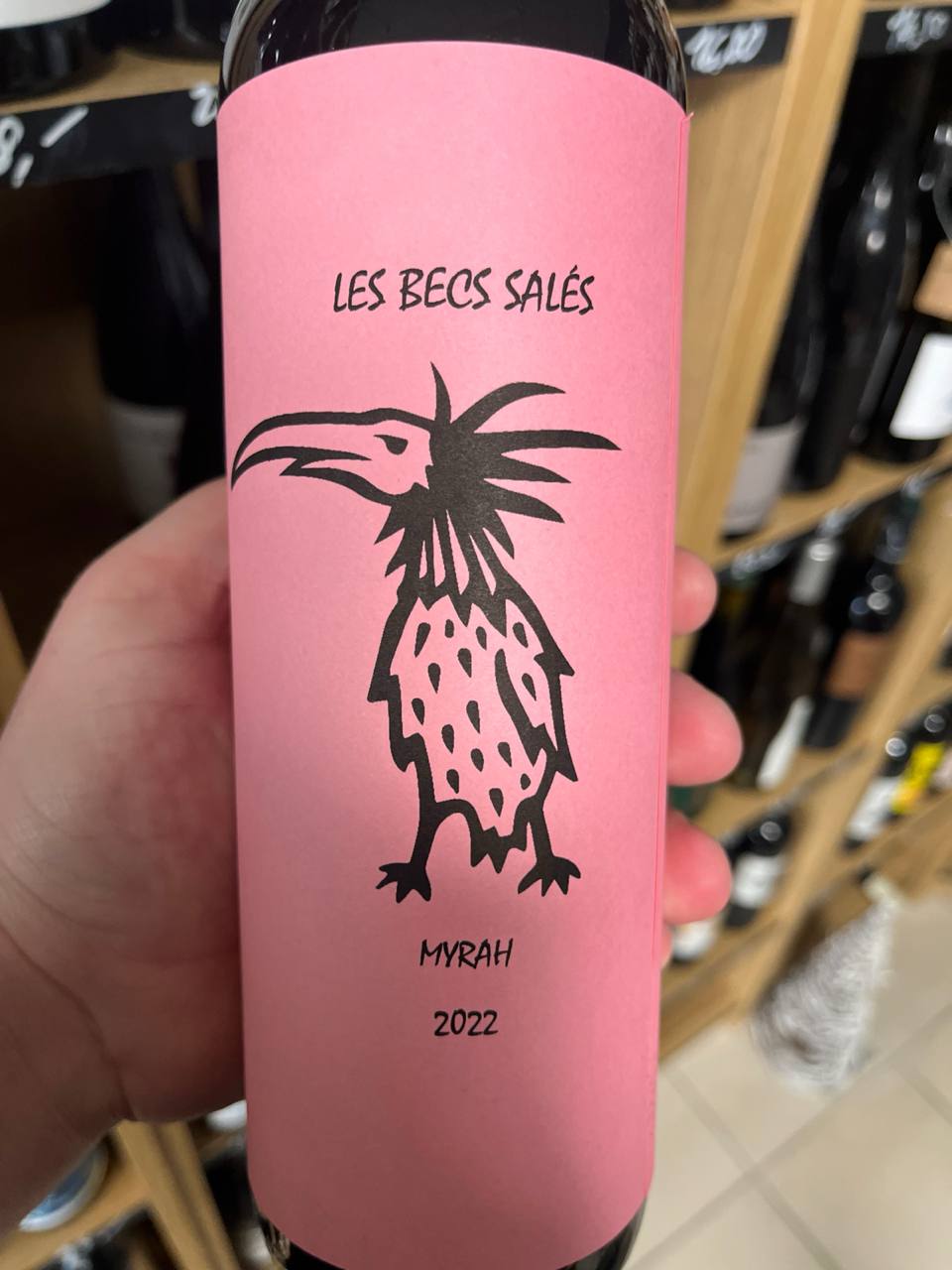 Bouteille Vin rouge Les Becs Salés 2022