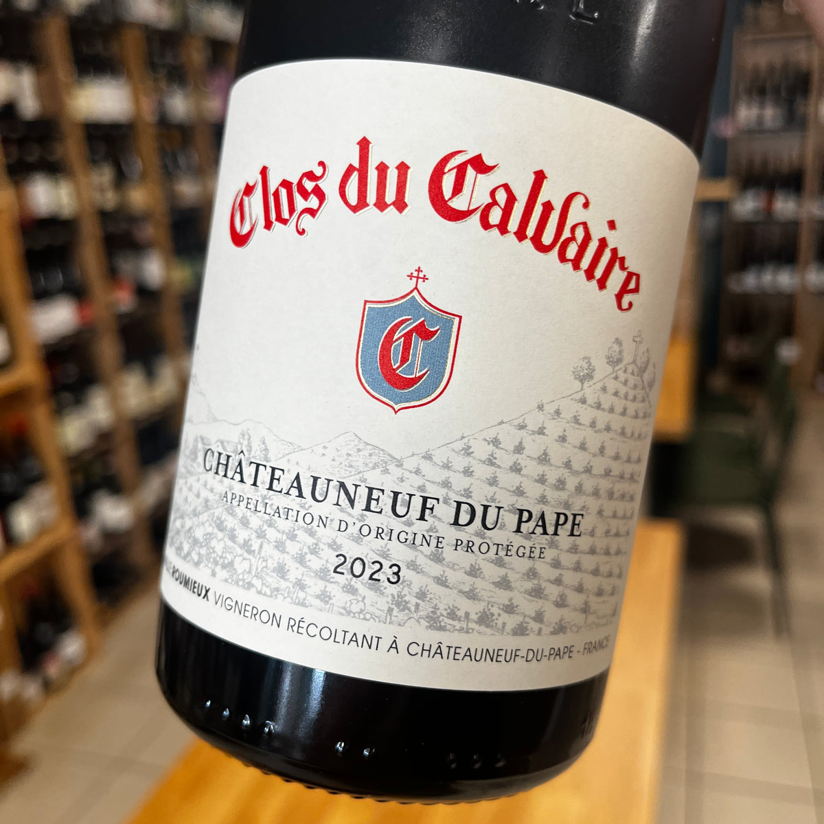 Vin rouge Châteauneuf-du-Pape, Clos du Calvaire
