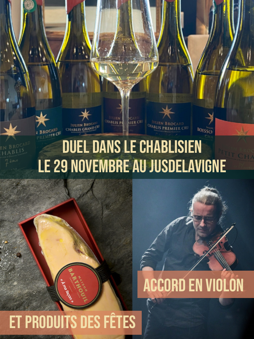 Soirée Chablisienne - Violon - et Produits de Fêtes 29 NOVEMBRE 2024