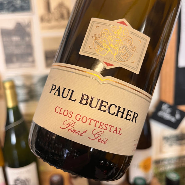 Bouteille de Pinot Gris Gottesthal 2022 – Paul Buecher, AOC Alsace