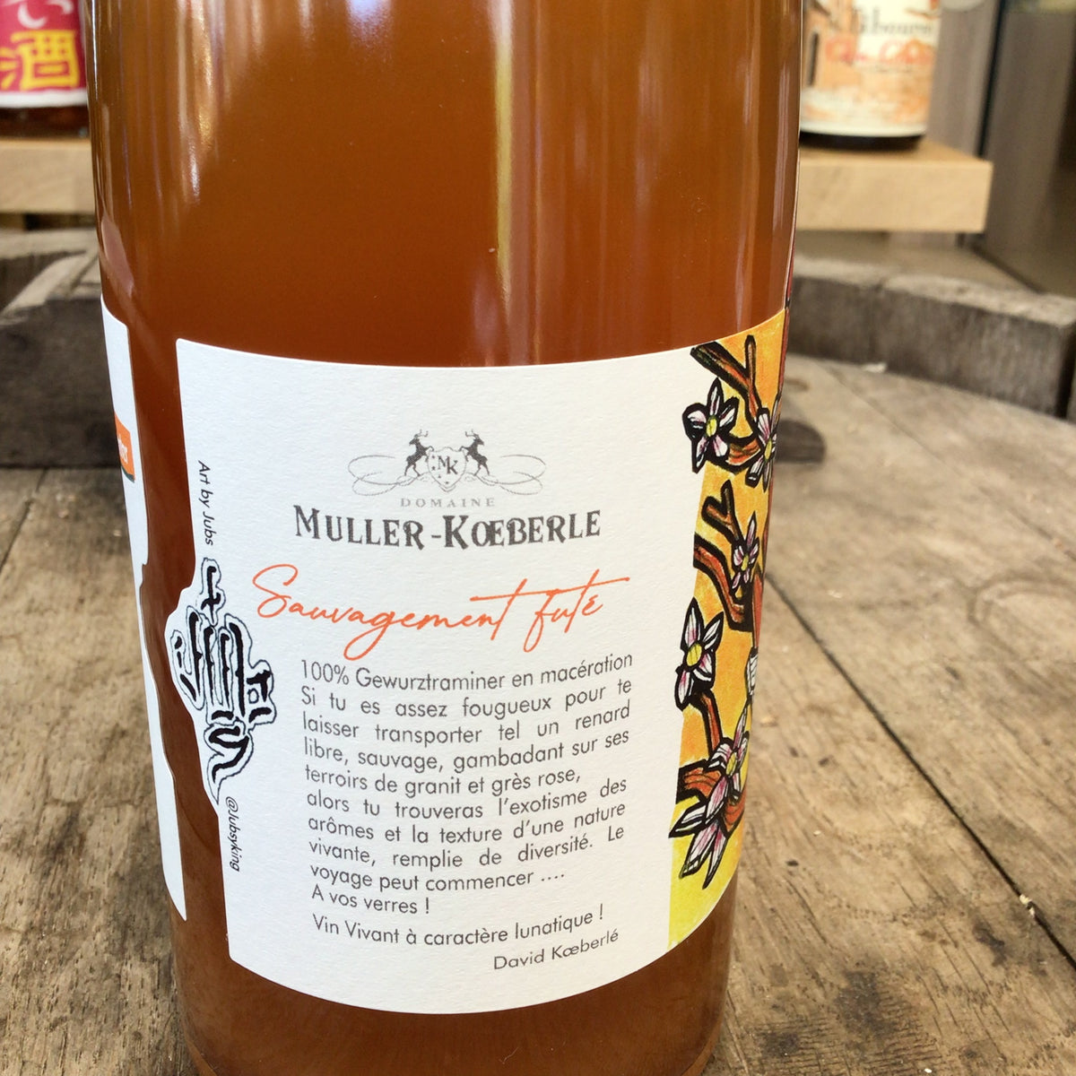 Gewurztraminer Renard (orange, macération) - Domaine Muller Koeberlé