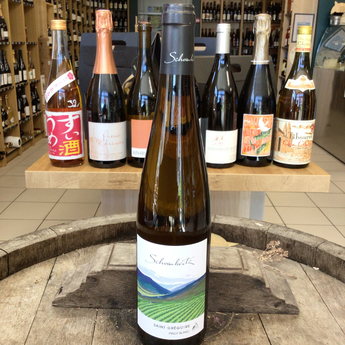 Vin blanc Pinot Blanc Val Saint Grégoire 2025 - Domaine Schoenheitz