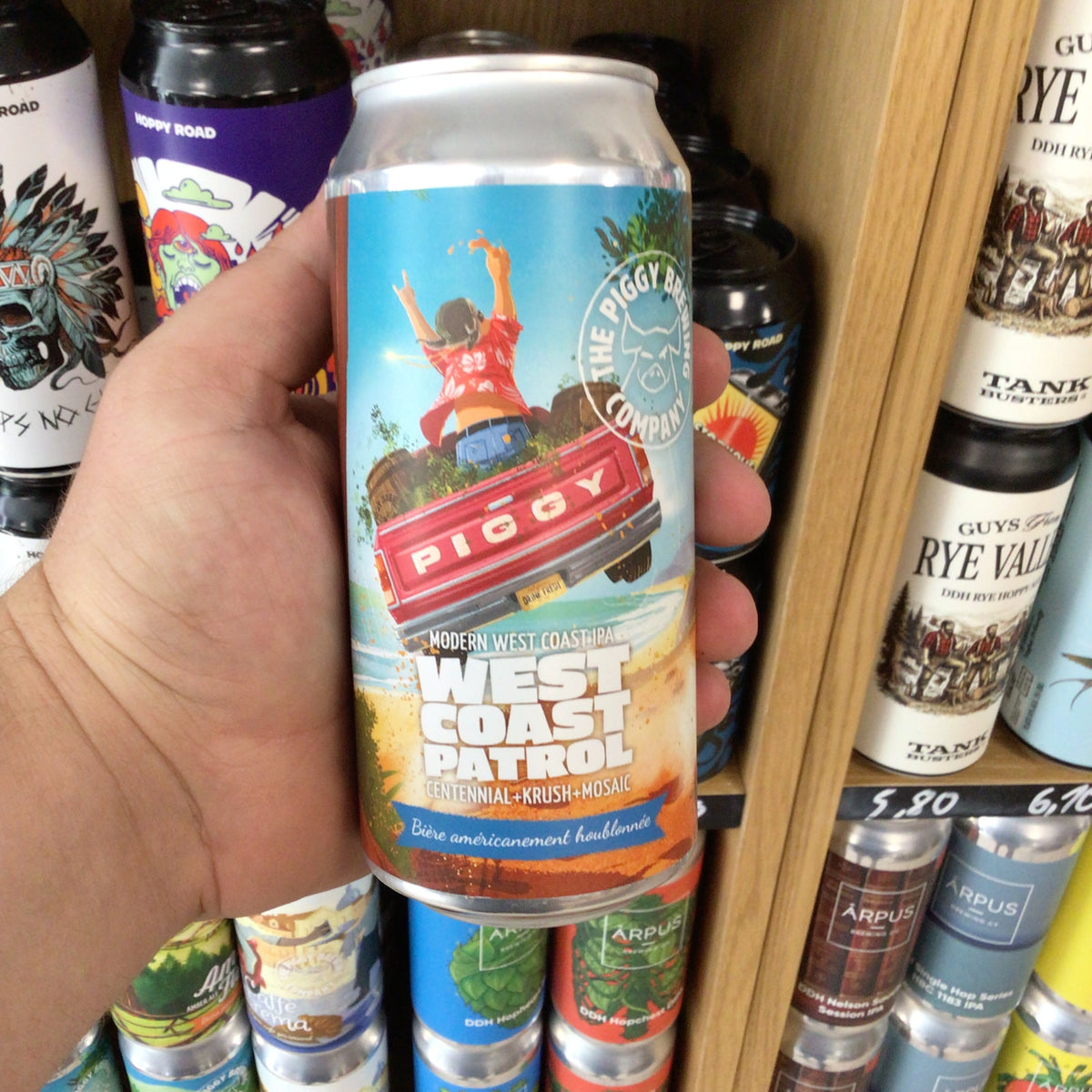 IPA West Coast Patrol - Piggy Brewing