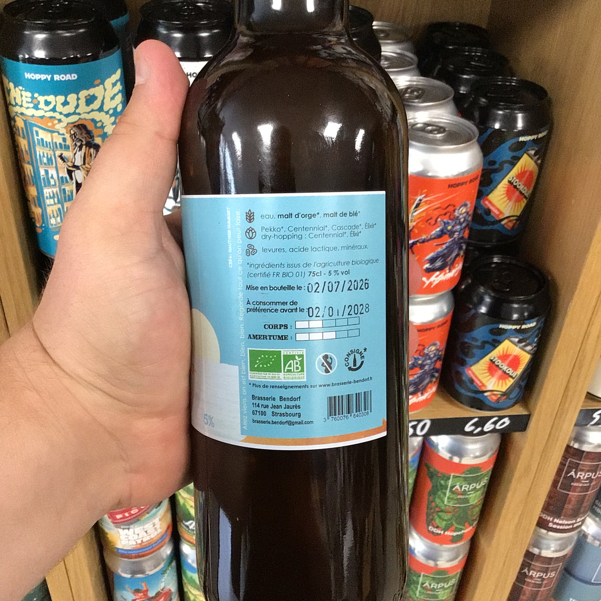 A l'ombre des pensées (75 cl) - Bendorf