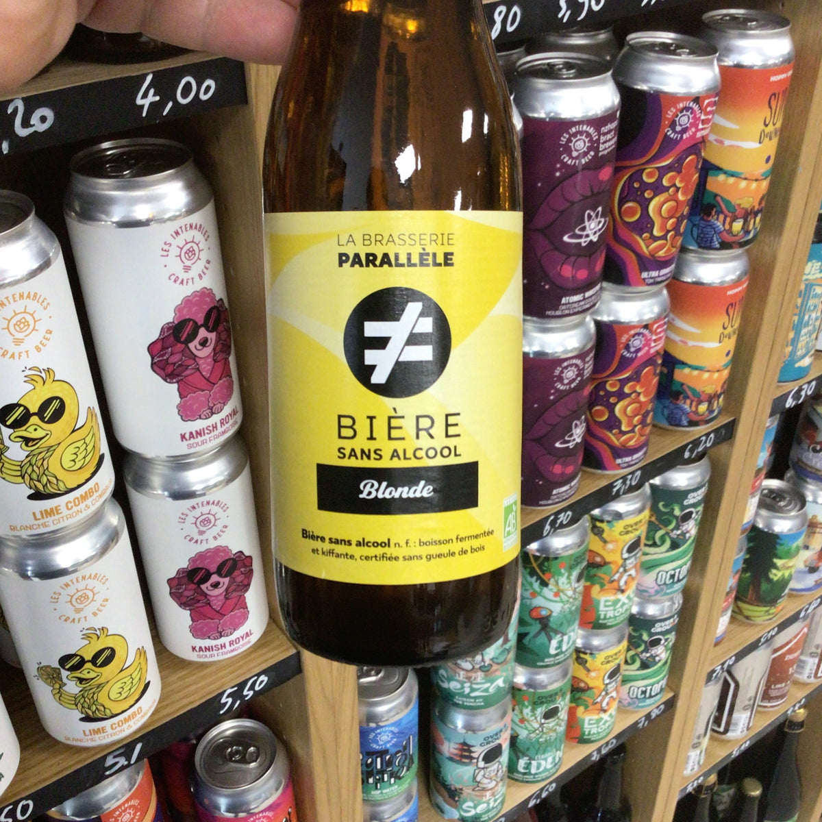 Blonde BIO sans alcool - Parallèle
