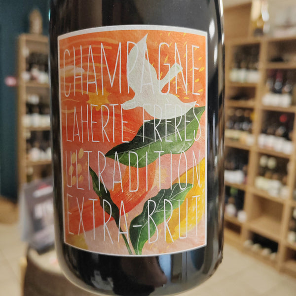 Bouteille de Champagne Laherte Brut Tradition, Champagne — biodynamie