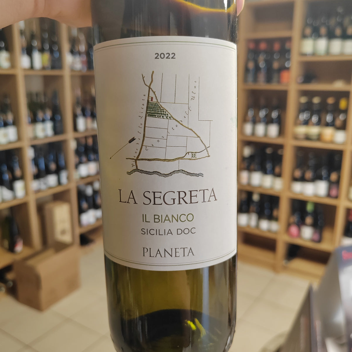 Bouteille Vin blanc Planeta 2022, Italie