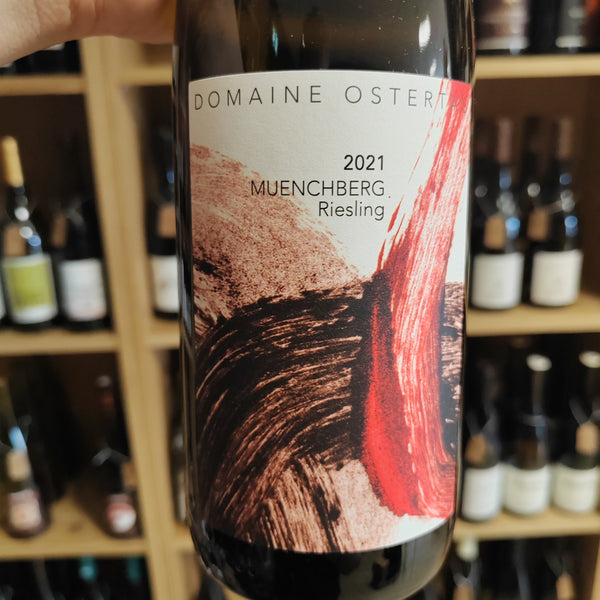 Bouteille Vin blanc Muenchberg Grand Cru Riesling 2021, AOC Alsace — biodynamie