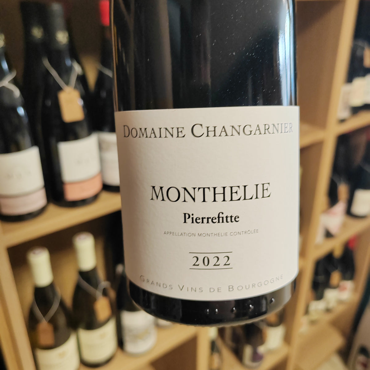 Bouteille Vin rouge Monthélie Pierrefitte 2022 2022, AOC Bourgogne