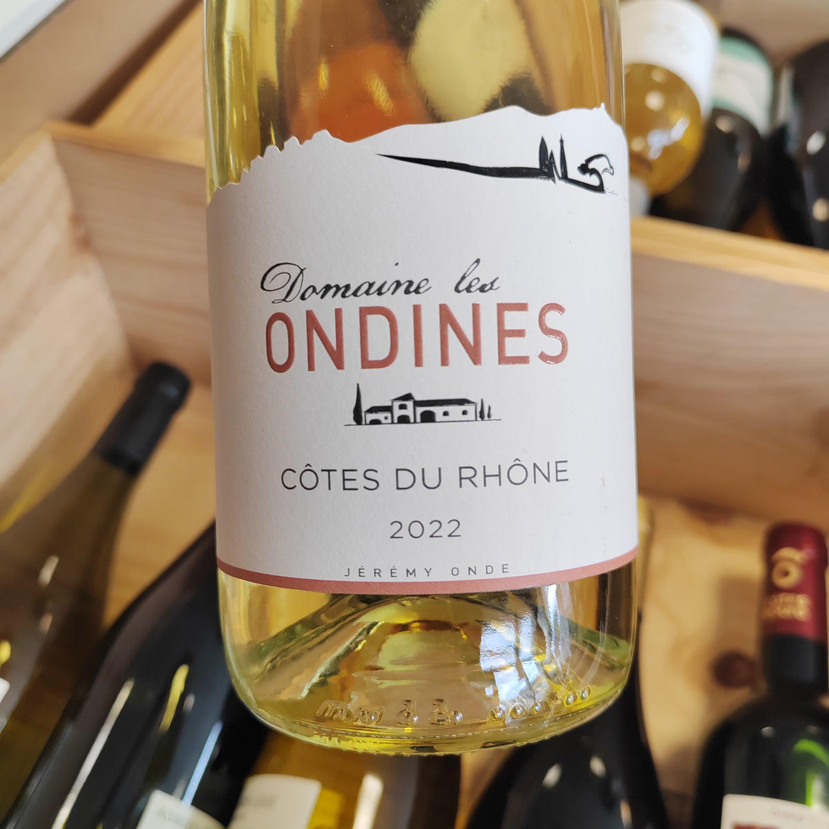 Bouteille Vin blanc Côte du Rhône 2022, Côtes du Rhône