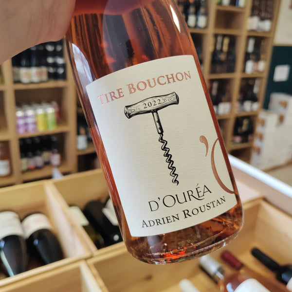 Bouteille Vin rosé TIRE BOUCHON Rosé Vin de France BIO 2022, Côtes du Rhône