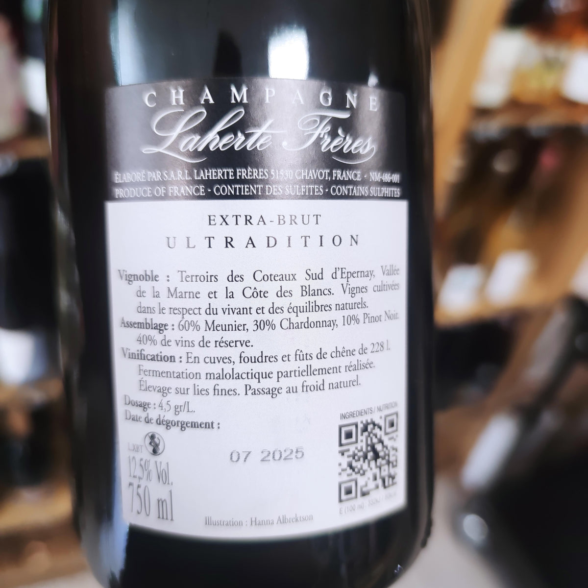 Champagne Ultradition Extra-Brut - Laherte Frères