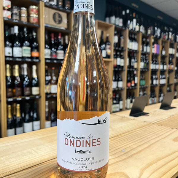Bouteille de Vaucluse rosé 2024 – Domaine Les Ondines, IGP Vaucluse