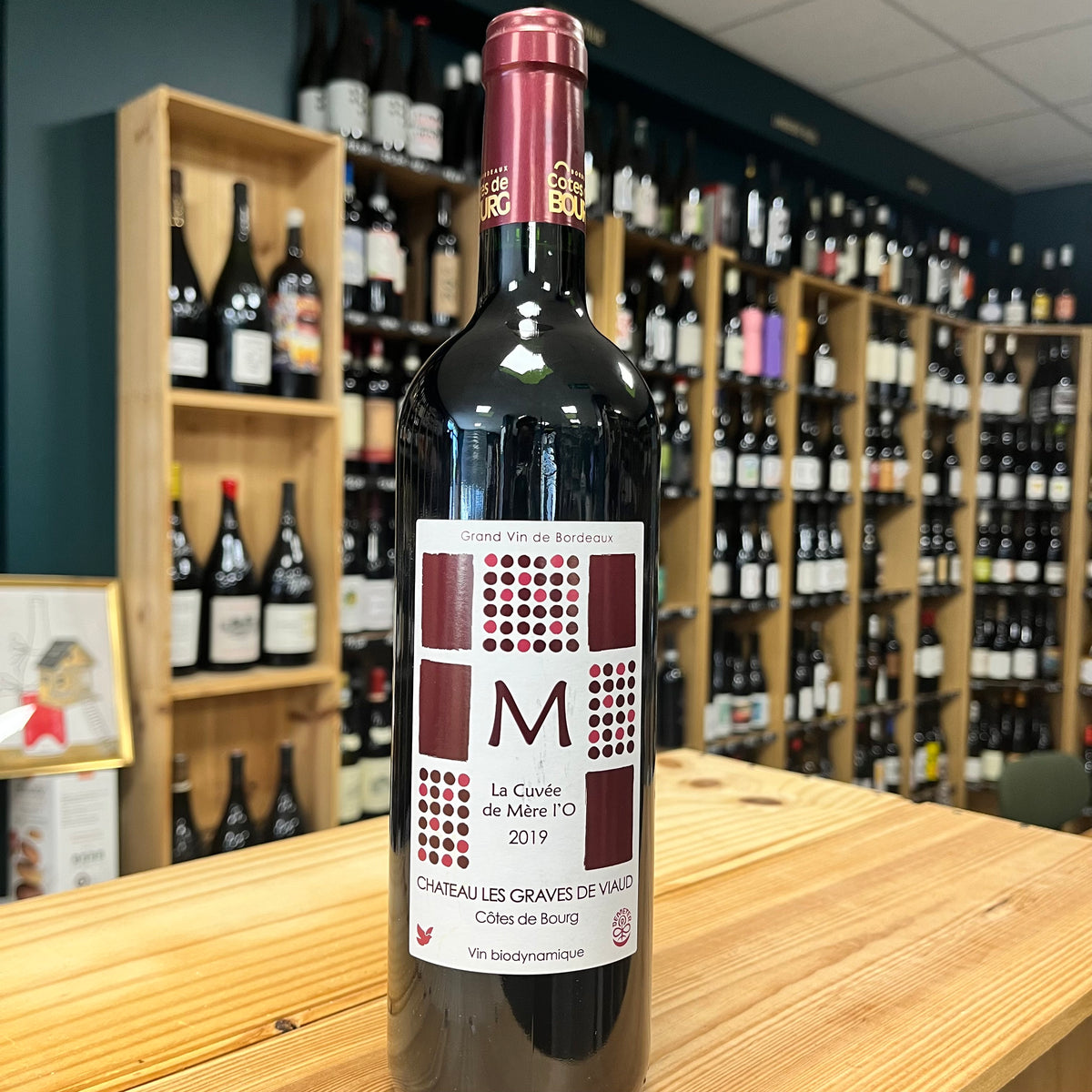 Bouteille Vin rouge Mère l'O 2019 2019, Bordeaux — agriculture biologique