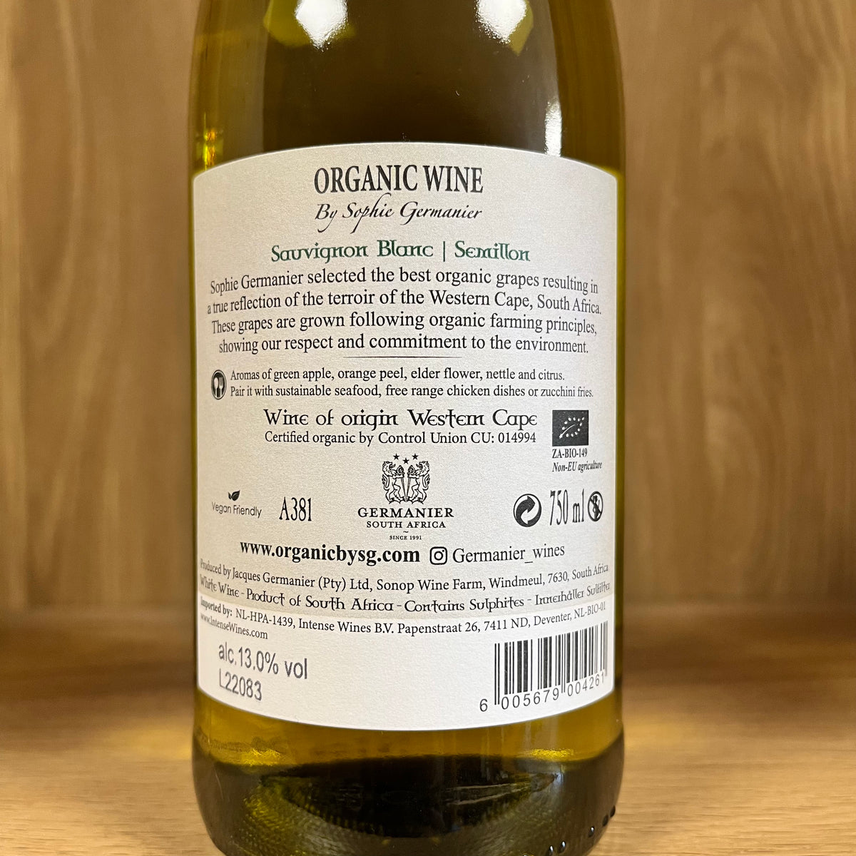 Bouteille Vin Sauvignon Semillon 2021, Bordeaux