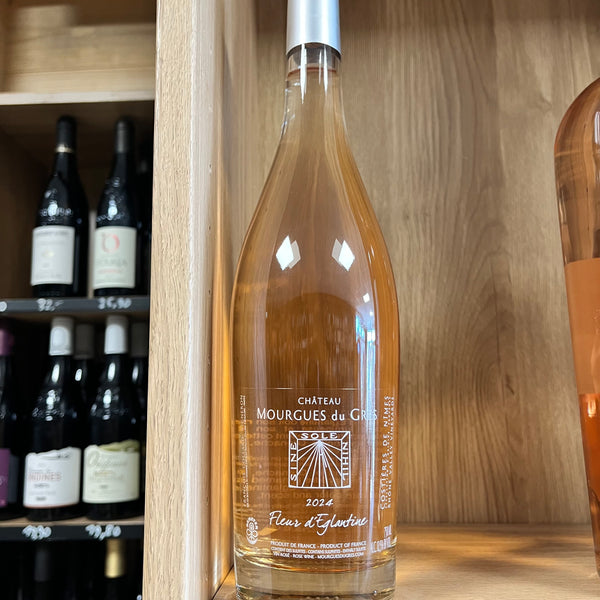 Bouteille Vin rosé Mourgues du Grès 2023, Côtes du Rhône — agriculture biologique