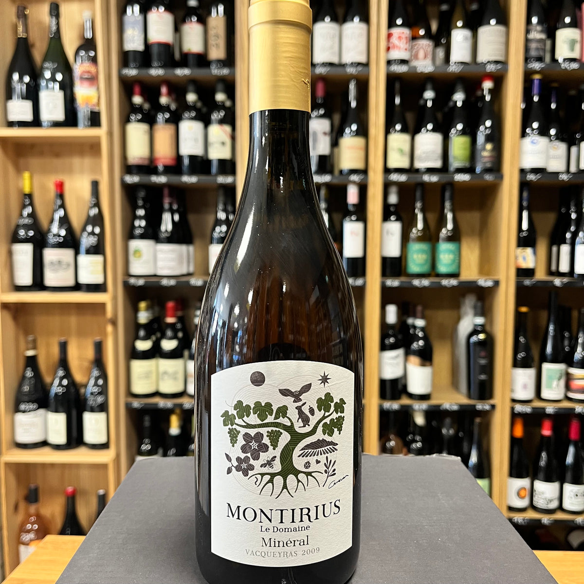 Bouteille Vin blanc Minéral 2009, Côtes du Rhône