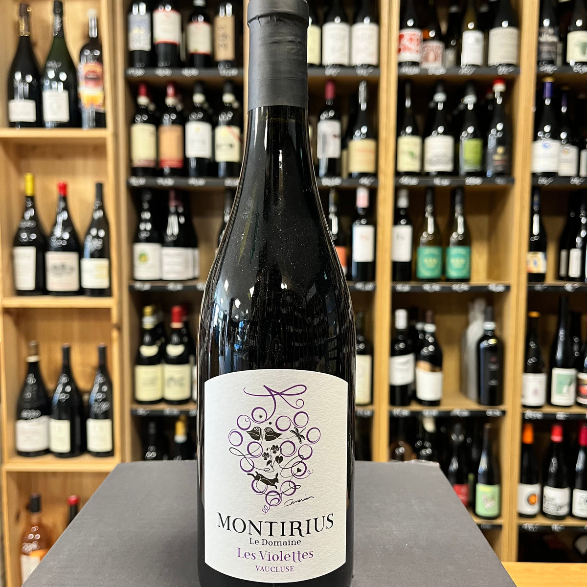 Bouteille Vin Les Violettes 2023, Côtes du Rhône — biodynamie