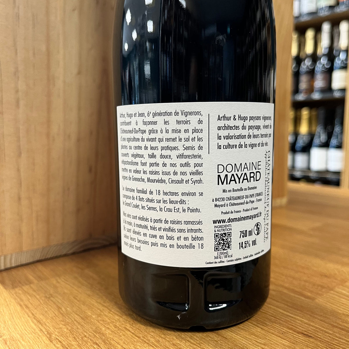 Bouteille Vin Châteauneuf-du-Pape Rouge 2021, Côtes du Rhône
