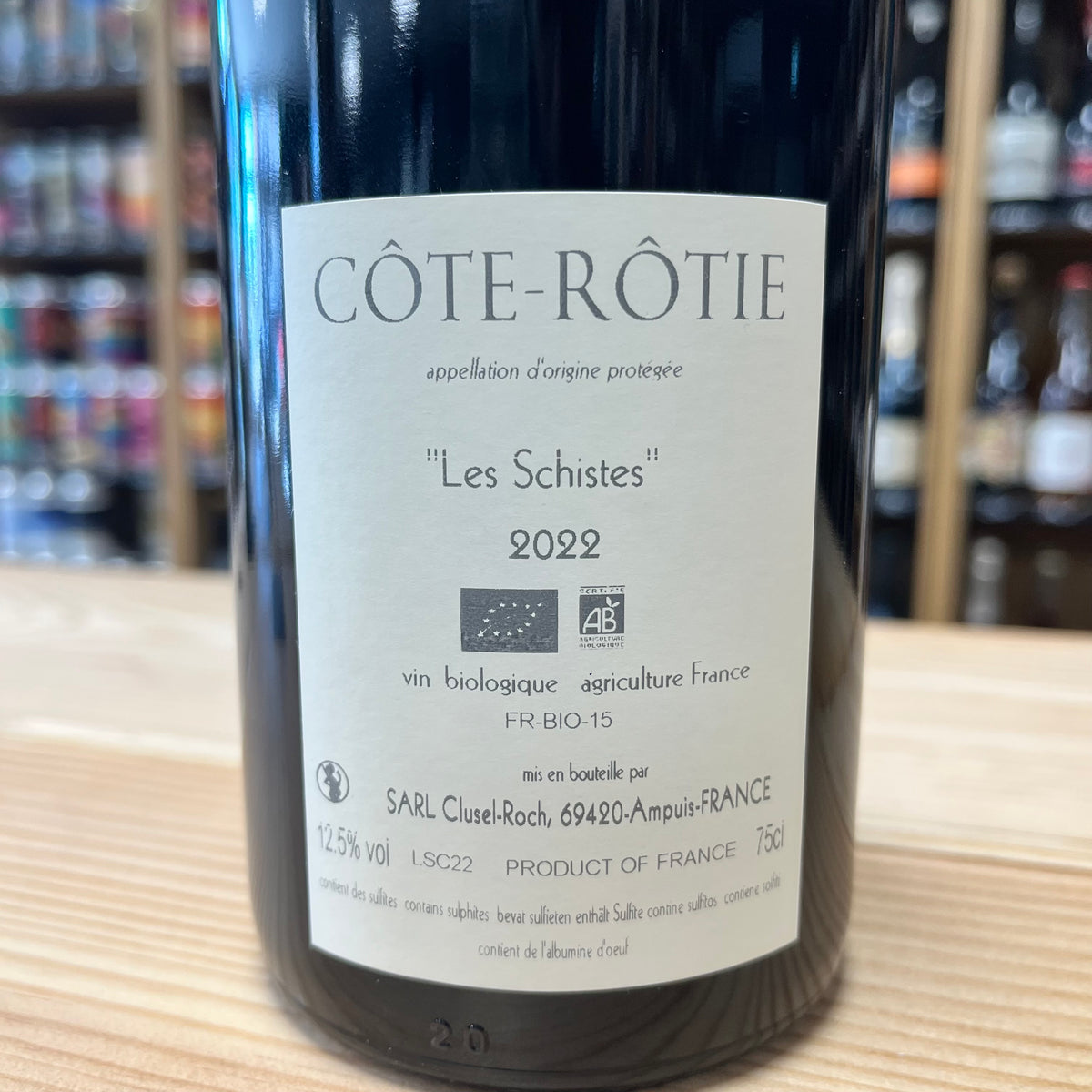 Bouteille Vin rouge Clusel Roch 2022, Côtes du Rhône