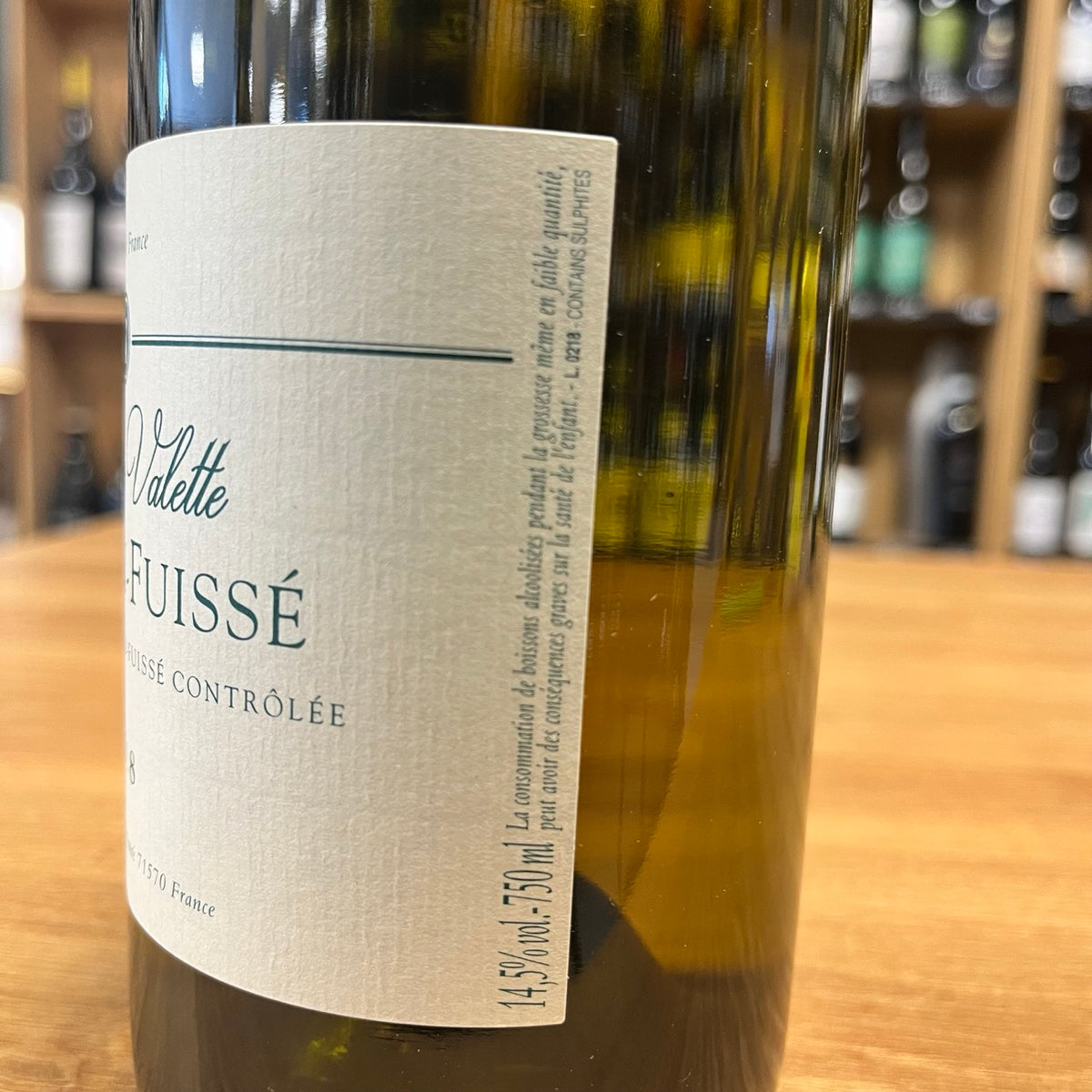 Bouteille Vin Pouilly-Fuissé Tradition 2018, AOC Bourgogne — nature