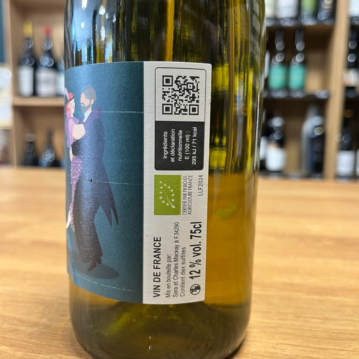 Bouteille Vin Les Fringants 2024, Languedoc — nature