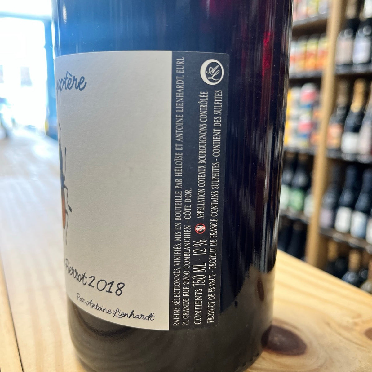 Bouteille Vin Gamayoptère 2018, Beaujolais