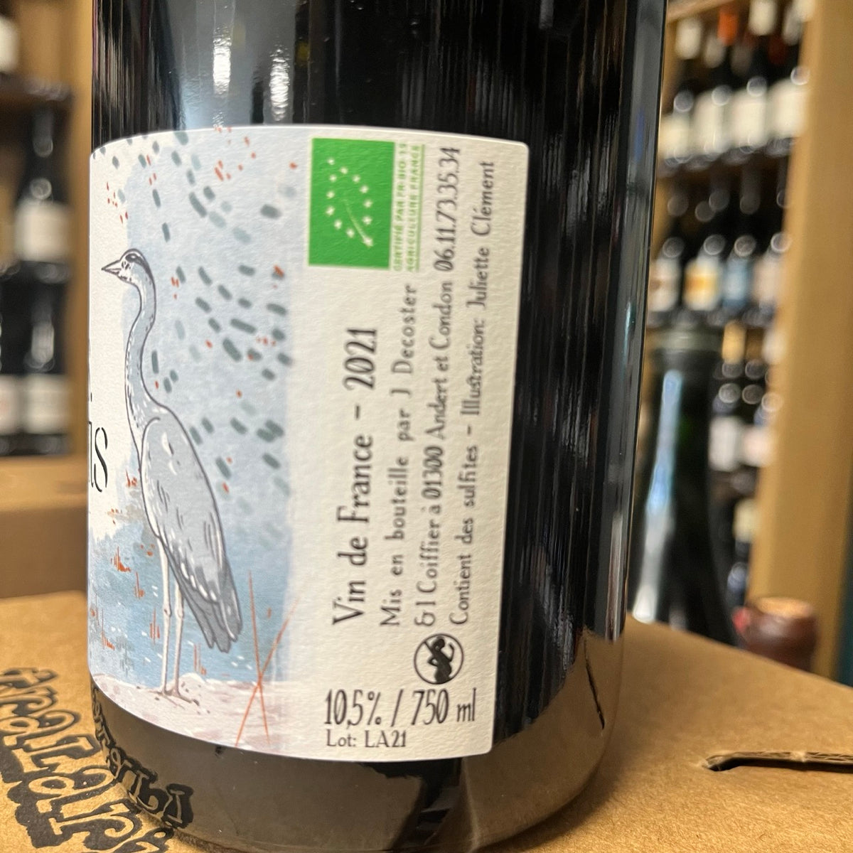 Bouteille Vin Les Cortis (J. Decoster) 2021