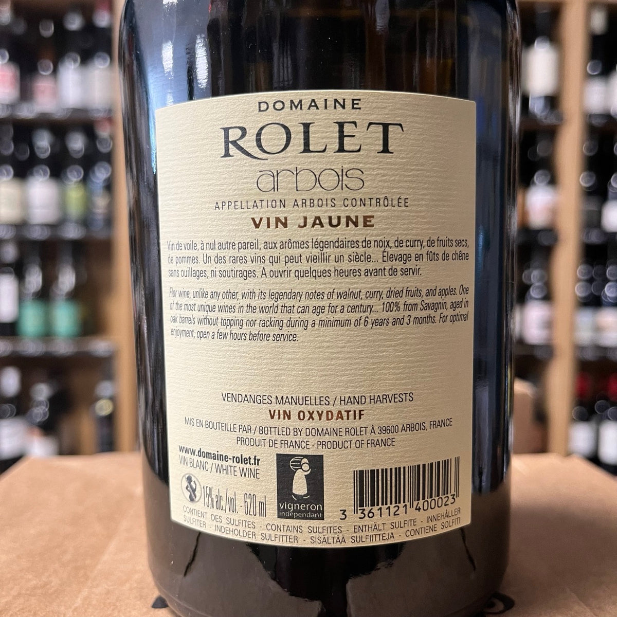 Bouteille Vin Arbois Vin Jaune 2017, Jura