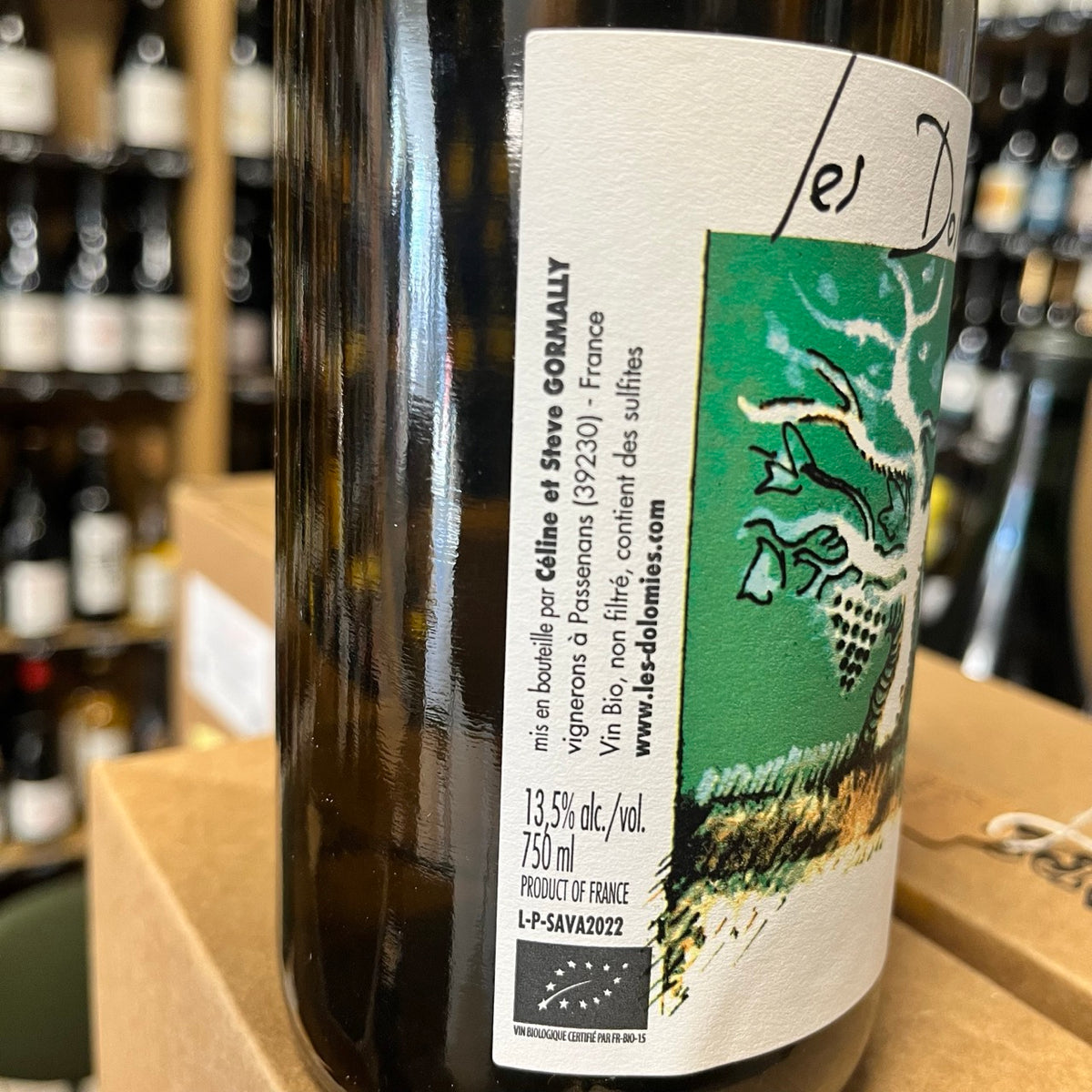 Bouteille Vin Prémice VDF 2022, Jura