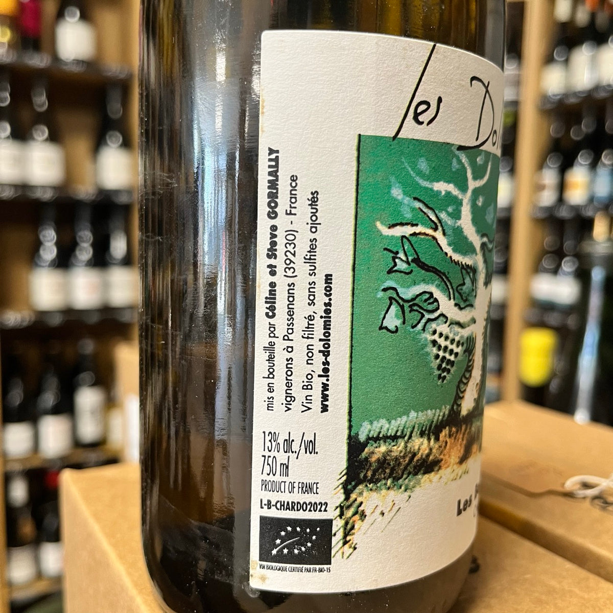 Bouteille Vin Les Boutonniers Chardonnay VDF 2022, Jura