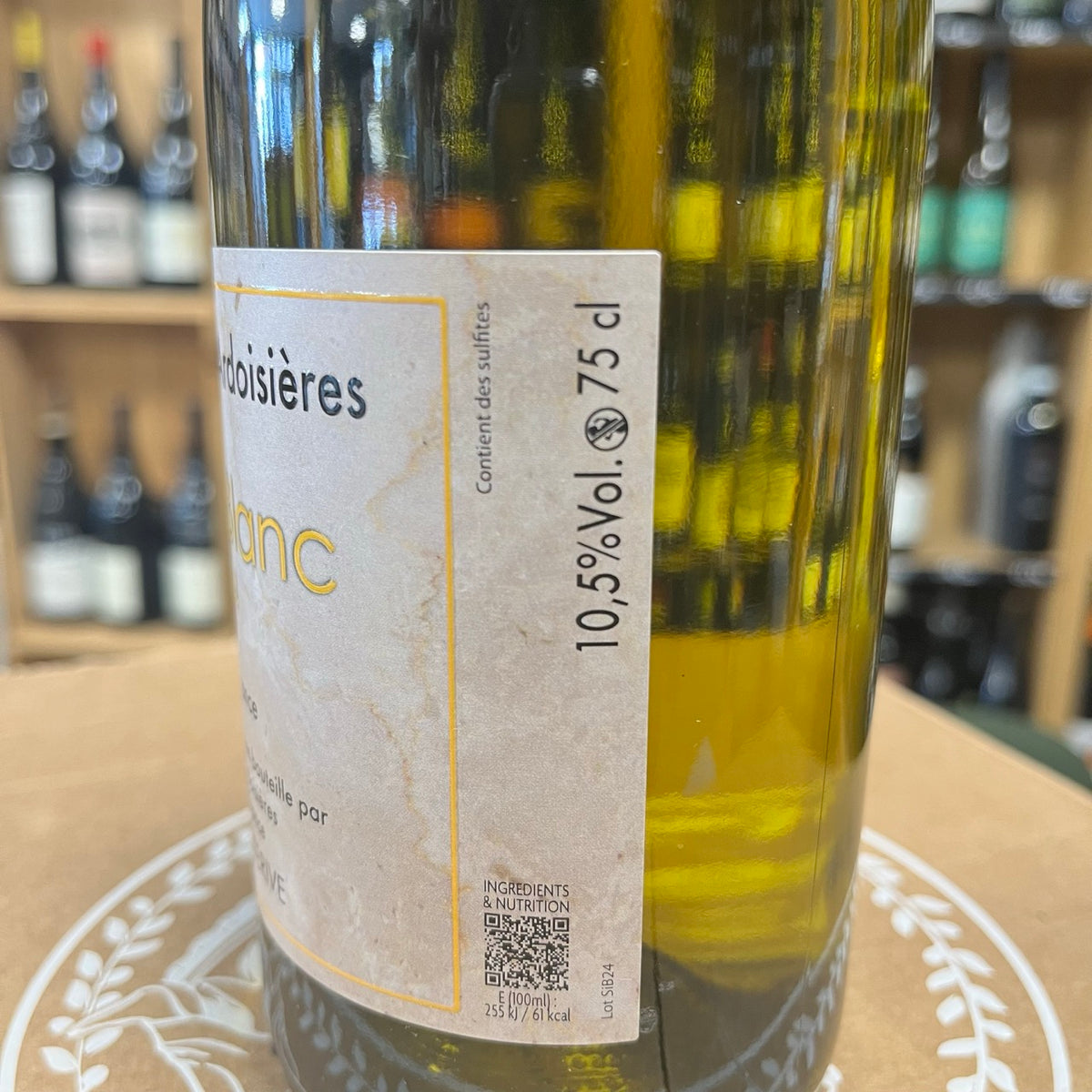 Bouteille Vin Silice Blanc VDF 2024, Savoie
