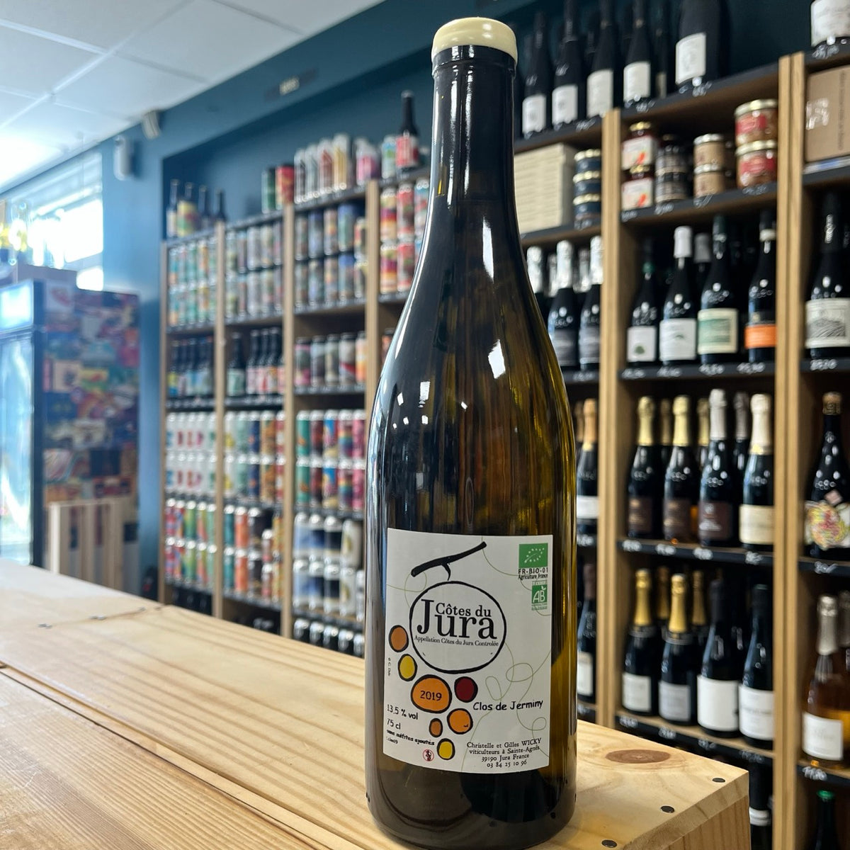 Bouteille Vin Côtes du Jura Clos de Jemmy 2019