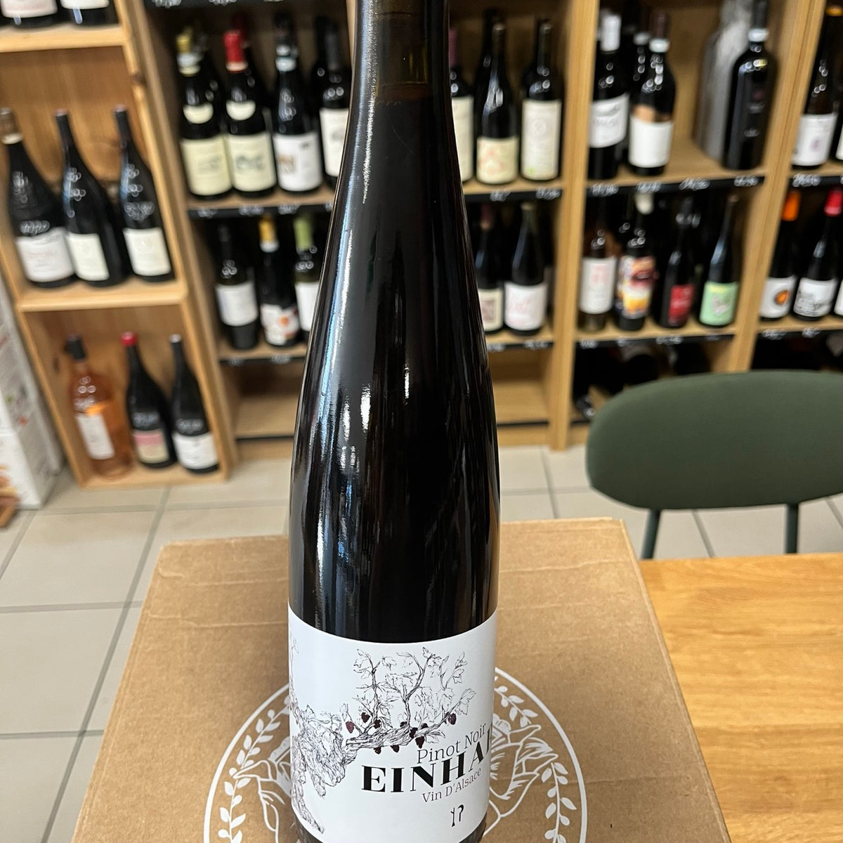 Bouteille Vin Alsace Pinot Noir 2025, AOC Alsace