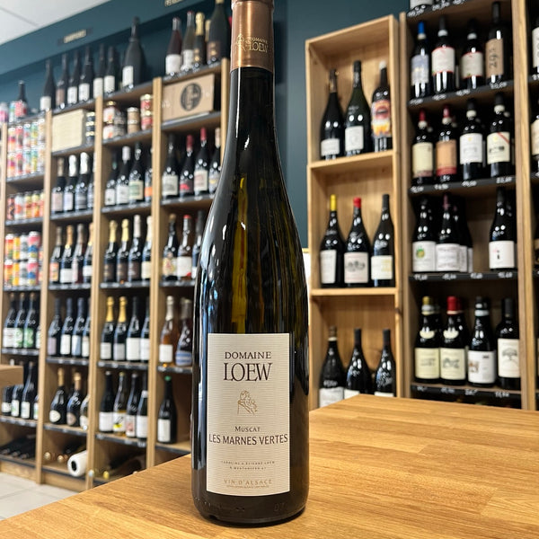 Bouteille de Muscat Les Marnes Vertes 2023 – Domaine Loew, Alsace