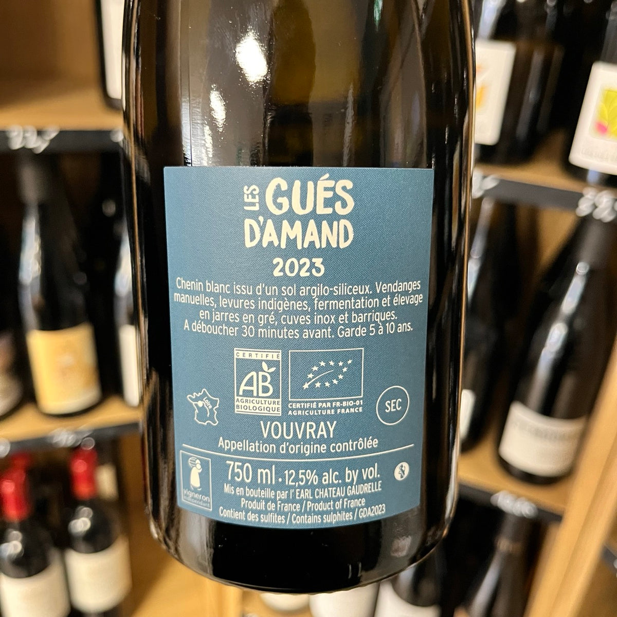 Bouteille Vin blanc Castera, Sud-Ouest — agriculture biologique