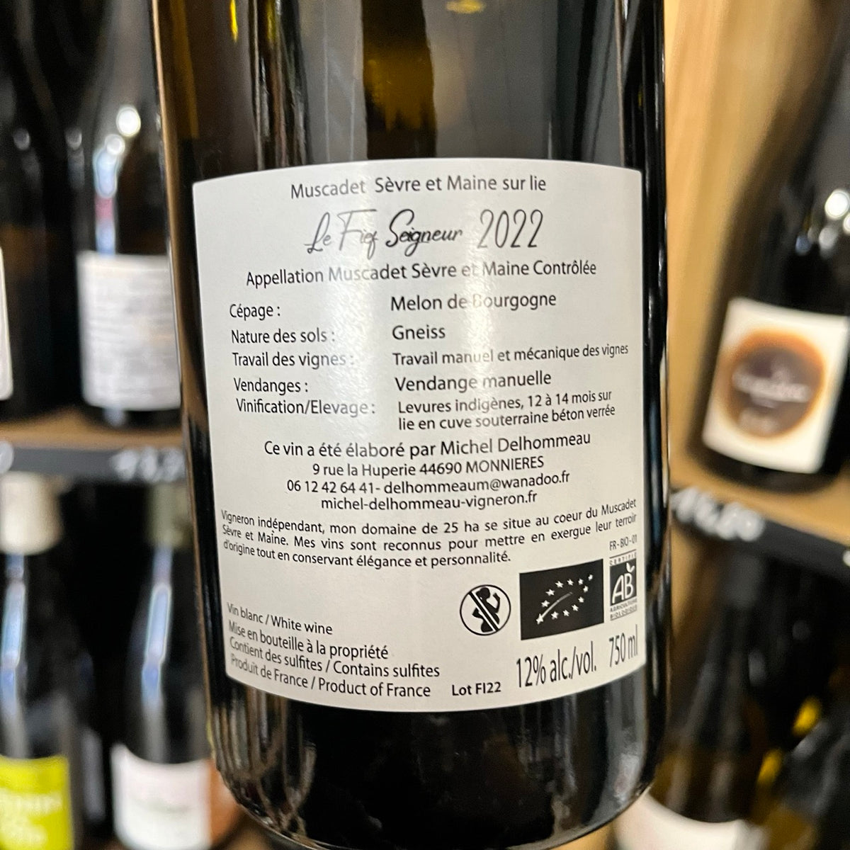Bouteille Vin rouge Beaujolais Villages Nouveau