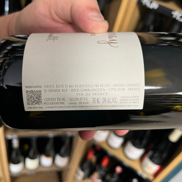 Bouteille de Chardonnay Loir-et-Cher 2023 – Antoine Lienhardt, Vin de France