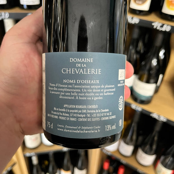 Bouteille Vin rouge Noms d'oiseaux 2019, Val de Loire