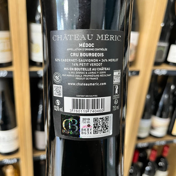 Bouteille Vin rouge Médoc Rouge 2019, Bordeaux