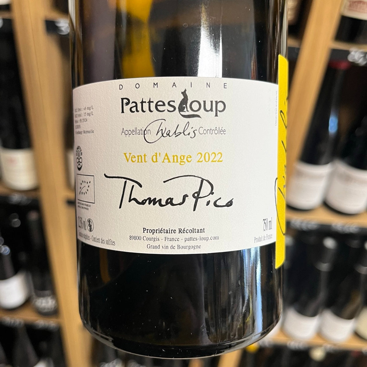 Bouteille Vin blanc Les Chemins 2022, Côtes du Rhône