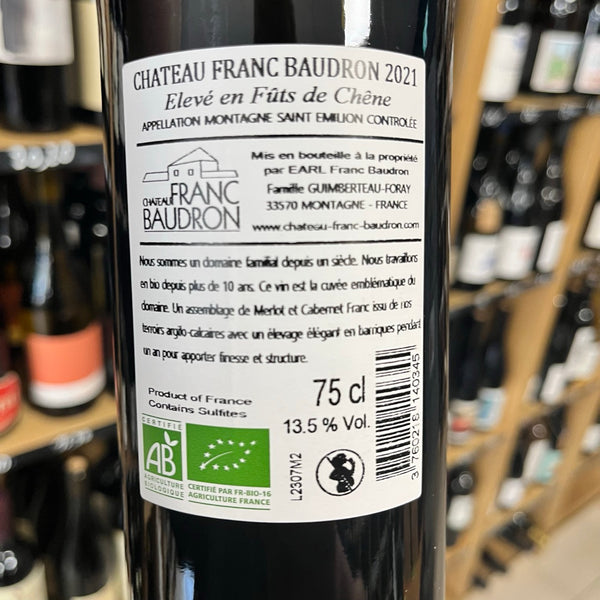 Bouteille Vin blanc Contact 2022, Val de Loire