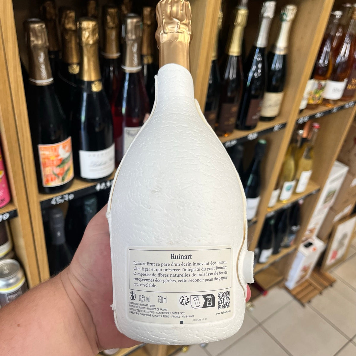 Champagne Ruinart "R" Seconde Peau