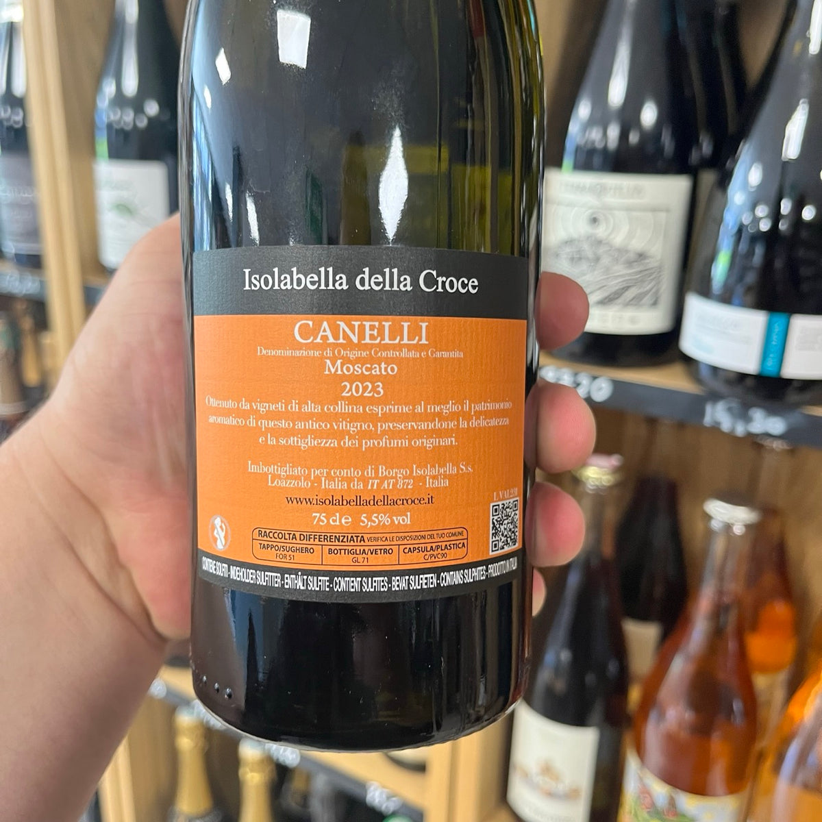 Pétillant naturel Moscato d'Asti - Valdiserre