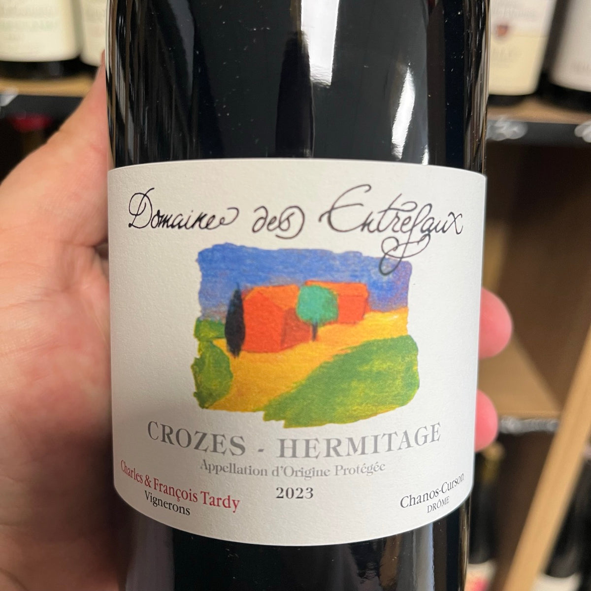 Vin Crozes-Hermitage blanc 2024 - Domaine des Entrefaux