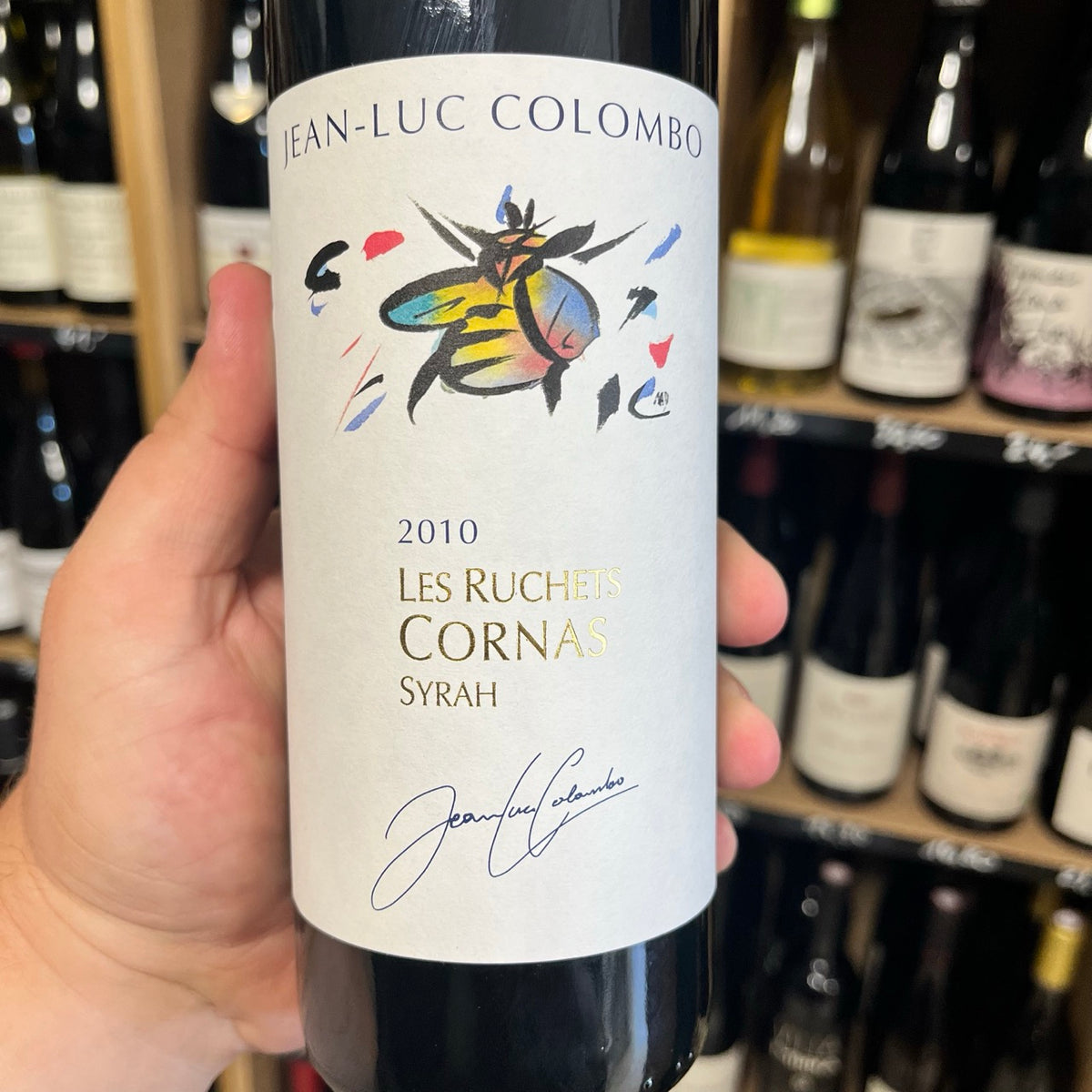 Vin rouge Cornas Les Ruchets 2010 - Jean-Luc Colombo