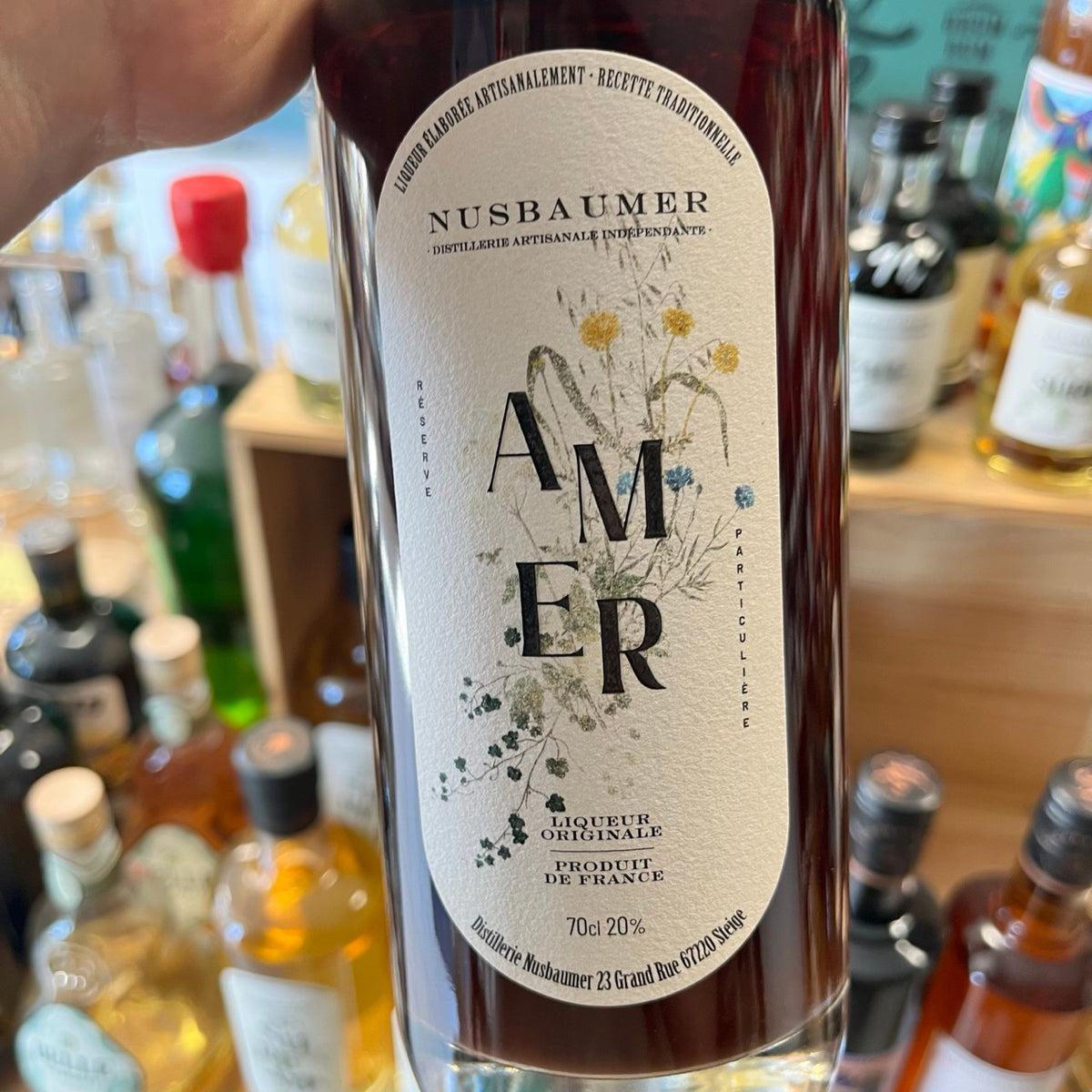 Nusbaumer Amer Alsacien (70 cl) — Liqueur amère