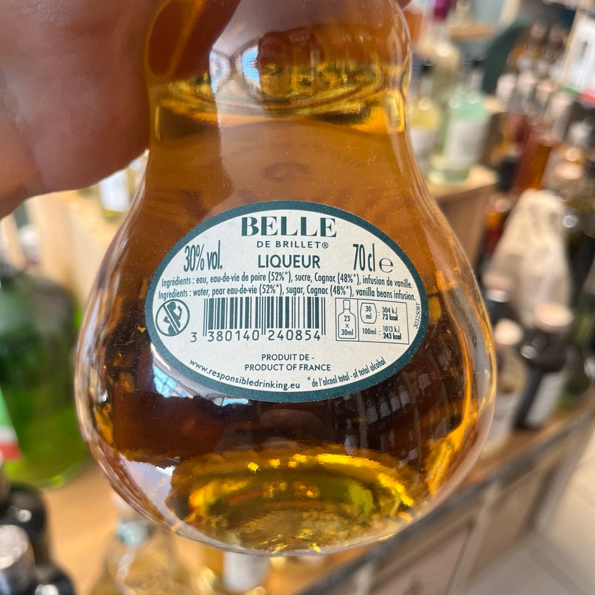 Belle de Brillet — Liqueur de poire Williams au cognac