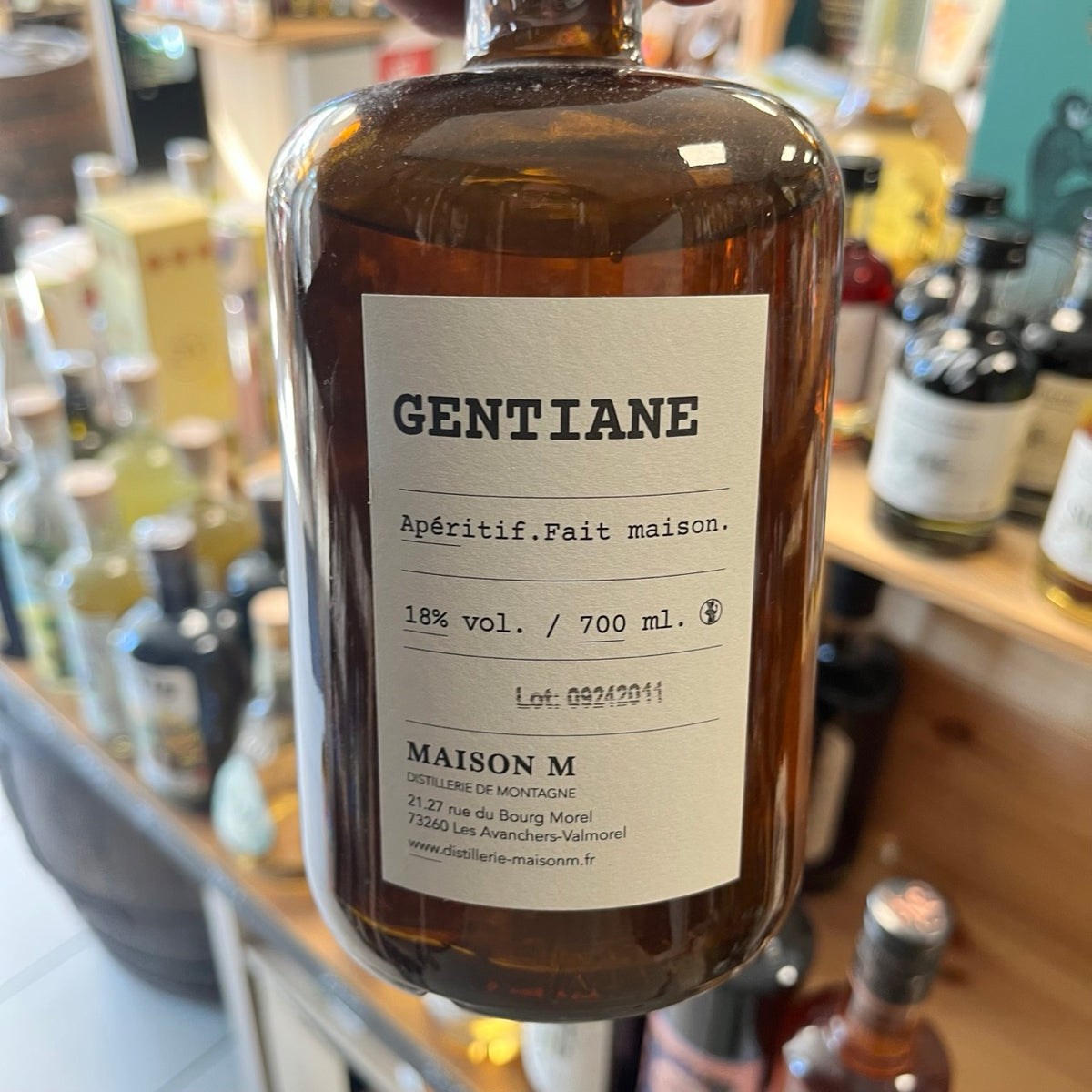 Maison M — Gentiane (apéritif de montagne)