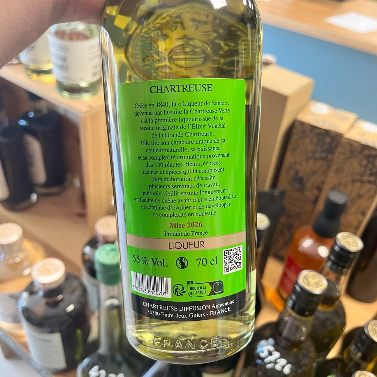 Chartreuse Verte (70 cl) — Liqueur des Pères Chartreux